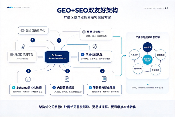 GEO+SEO 双友好架构核心要点