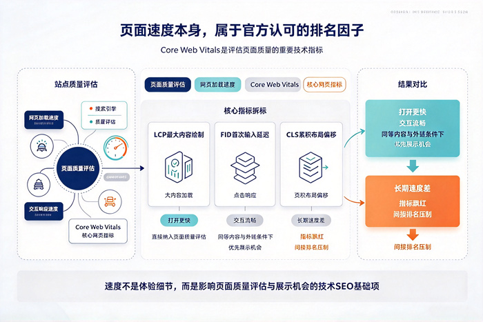 网站打开速度慢，会直接影响搜索排名吗