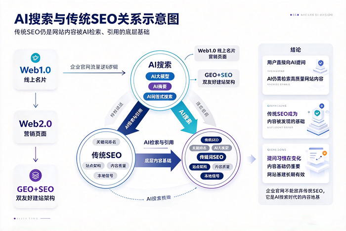 AI搜索时代，企业官网还需要重视传统SEO吗？