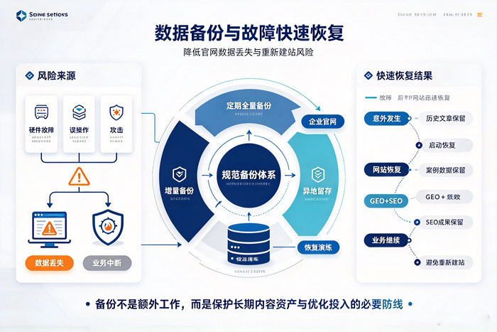 数据备份与故障快速恢复,降低资产损失风险
